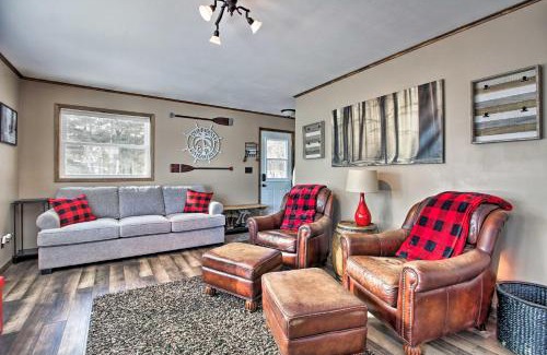 Pequot Lakes House | Brainerd Lakes Cabin on 2-Acres with Dock and Fire Pit