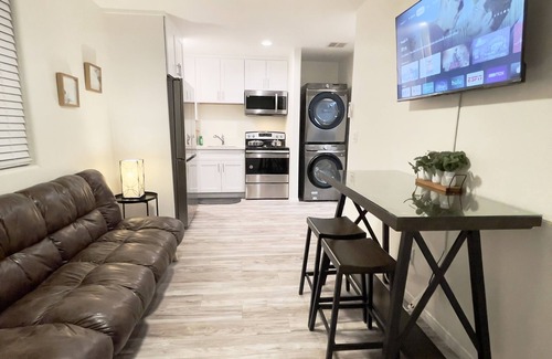Lancaster House | Brand New 1 BR Guest House, Laundry, Gated Parking