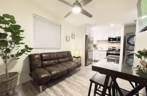 Lancaster House | Brand New 1 BR Guest House, Laundry, Gated Parking