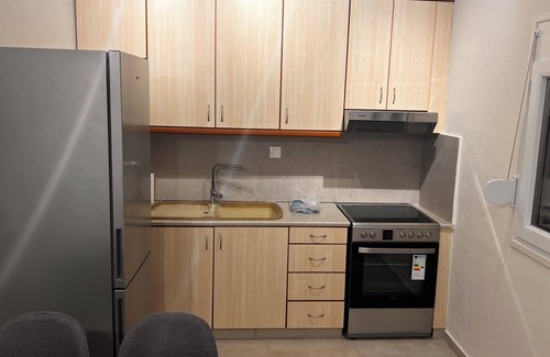 Nea Iraklia Apartment | Brand new 2-bedroom apartment with AC, WiFi in beautiful Χαλκιδική
