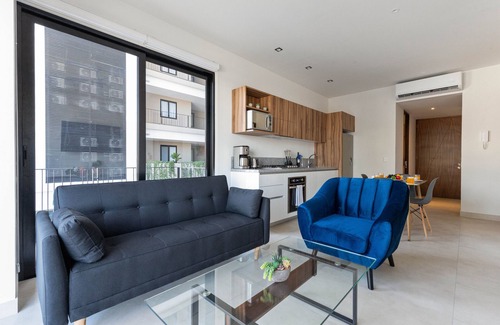 Diaz Ordaz Condo | Brand new 2BD condo in Versalles & awesome Rooftop 2BD Condo for rent in Versall