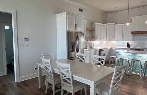 Crystal Beach House | Brand new 4/2 beach house is located 2nd Row with great views. Sleeps up to 10