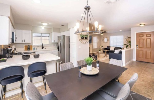 North Las Vegas House | Brand New 4 Bedroom Home w/Pool, Spa, & Golf!