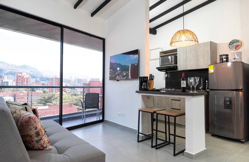 La America Apartment | *¡Brand New Amazing View Flat Laureles/Estadio!*