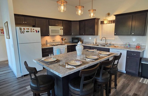 Evart House | Brand New Barndominium on 40 Acres of Private Land with Large Pond