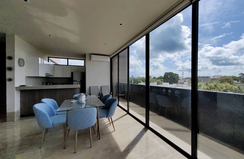 Colonia Centro Condo | Brand New Build - Location, Location, Pool Roof Top.
