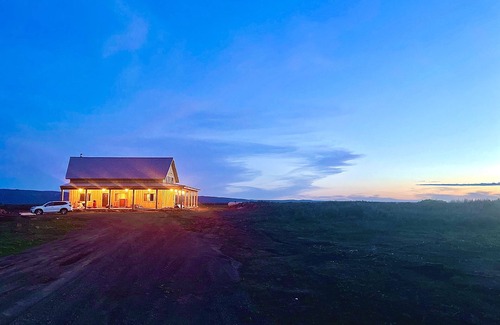 Island Park Cabin | Brand new Cabin! Hot tub, fire pit, large porch, space for families, views.