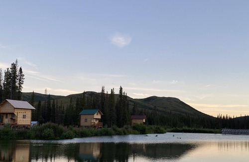 Denali Cabin | Brand New Cabin with Loft on Private Lakes Near Denali National Park