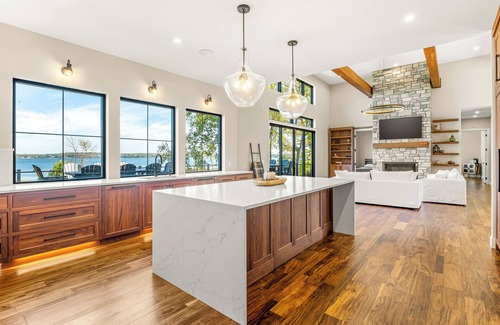 Alexandria House | Brand New Grand Home on Lake Miltona Alexandria 12 Person Hot Tub