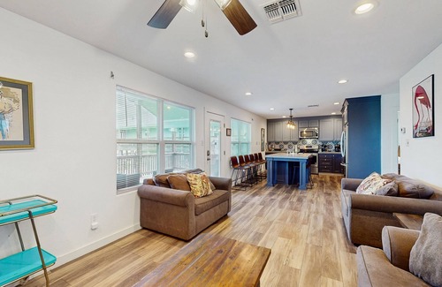 Rockport House | Brand-New Home on the Bay with Huge Covered Deck, Water View & Chef's Kitchen