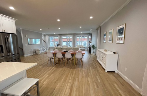 Devon House | Brand new house with water views just steps from beach!