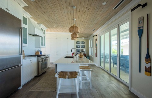 North Palmetto Point House | Brand New Luxury Beachfront Estate with pool on prestigious Banks RD