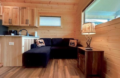 Hiawassee Cottage | Brand New! Lakeview Tiny Home in Downtown Hiawassee