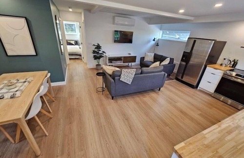 Okanagan-Similkameen House | Brand new, licensed suite at KVR trailhead