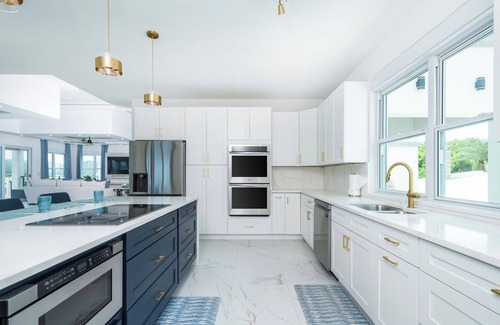 Nazareth House | Brand New Luxury 8BR Villa on St. Thomas with Ocean Views, Waterfall Pool & More