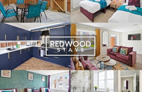 Rushmoor District House | Brand New Modern Houses For Contractors & Families with Free Parking, Free WiFi & Netflix By Redwood Stays