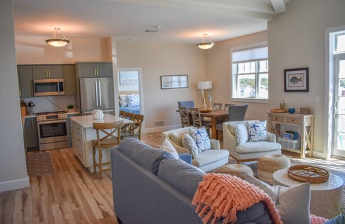 Dennis Port Condo | Brand new Ocean View Condo with private balcony, steps from the beach!