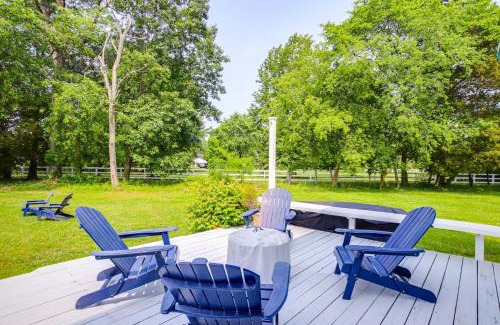 St. Michaels House | Brand-New Pool! Waterfront Bozman Village Home