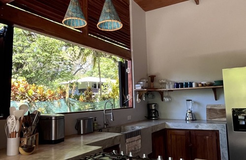 Cabuya House | Brand New, PRIVATE, beach house with tropical garden 200 meters walk to beach