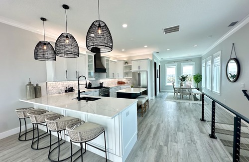 Flagler Beach House | BRAND NEW, Romantic Couples Beachfront Paradise! 3 Story