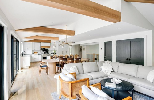 North Sea House | Brand New Southampton Home with Modern Design, Private Heated Pool, Open.