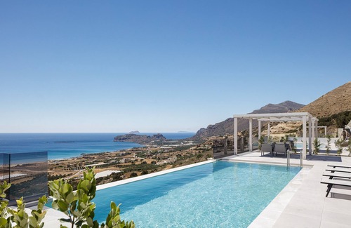 Limeniskos Villa | *Brand new* villa Erato, amazing sea view, pool