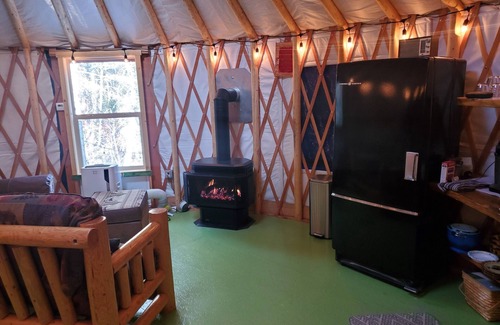 Coram Apartment | Brand New Yurts in the wilds of MT-Stay @ GNP like no other! 7mi. from W Glacier