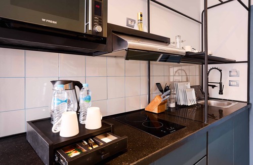 Downtown Cairo Apartment | Brassbell l Contemporary Studio in D-Cairo H-310n