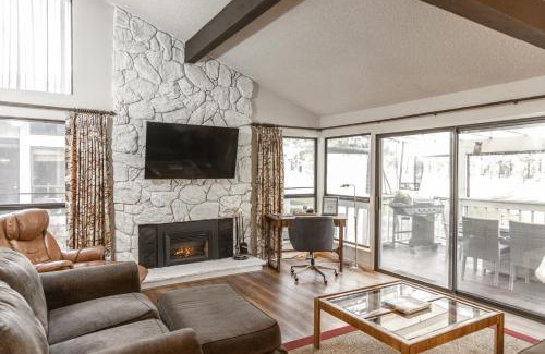 Plumas Eureka Estates House | Breath in Fresh Mt Spring Air from a Private Deck with a River & Golf Course View