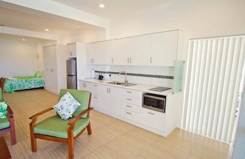 Matavera Villa | Breathtaking view from your beach-side balcony.