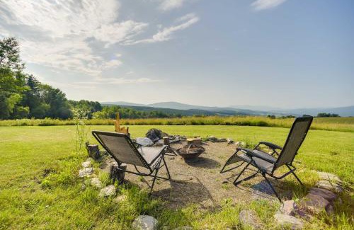 North Pownal House | Breathtaking Mtn Views Stylish Rustic Retreat!