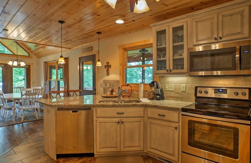 Murphy Cabin | Breathtaking Murphy Cabin w/Deck & Mountain Views