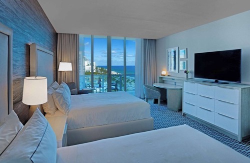 Central Beach Hotel | Breathtaking Ocean Views, Private Balcony, Inviting Pool, Near Top Attractions