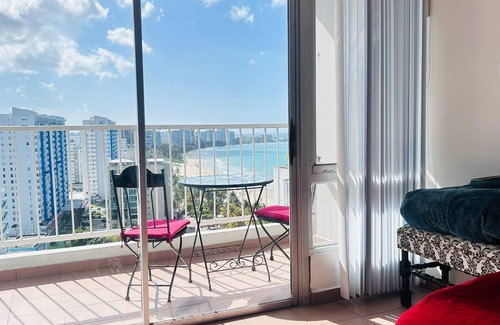 Sabana Abajo Apartment | Breathtaking Oceanfront Paradise with King Bed,AC,WIFI, Parking