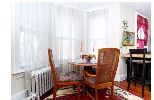 Ditmas Park House | Breathtaking view from the dining room