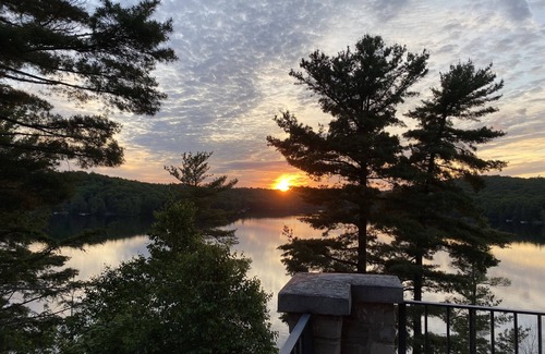 Dysart et al Cottage | Breathtaking views from rustic cottage atop the Edge of Kennisis Lakes!