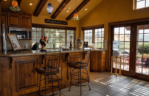 Angels Camp House | Breathtaking Vineyard and Lake Views, Secluded with private pickleball court