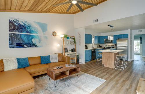Port Canaveral House | Breezy Cape Canaveral Townhome about 1 Mi to Beach!
