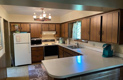 Caseville Cottage | Breezy Flamingo- Lake view
