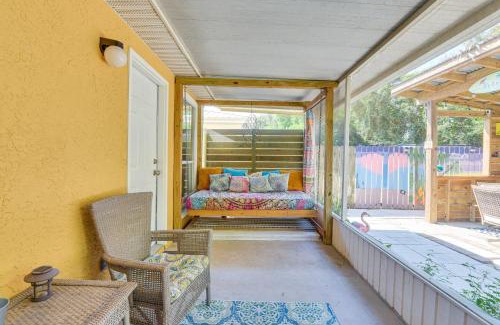 El Centro Beach House | Breezy PCB Vacation Rental with Lanai, Walk to Ocean