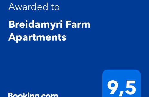Einarsstaðir Apartment | Breidamyri Farm Apartments