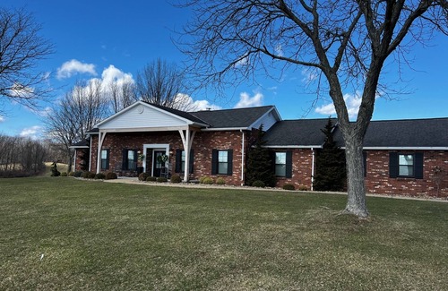Ohioville House | Brick Ranch in Country Setting