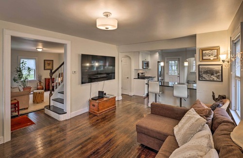 Black Rock Historic District House | Bridgeport Vacation Rental - Walk to Beach!