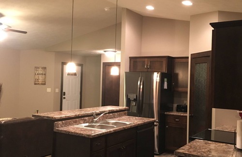 Spirit Lake House | Bridges Bay Ranch style, single story home with 3 bedrooms and 2 bathrooms