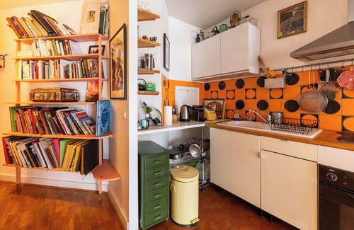 Quartier de la Goutte-d'Or Apartment | Bright 1BD Apartment with Patio, Near Sacré-Cœur
