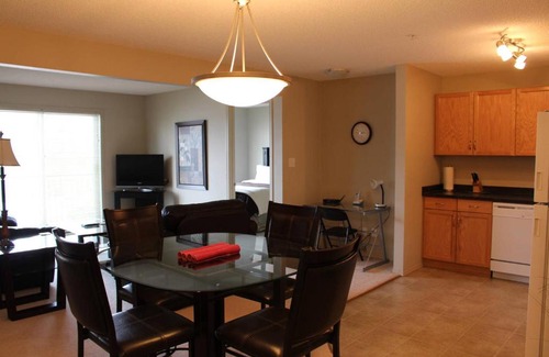 Northeast Edmonton Apartment | Bright 2BR U/G parking LRT&Transit 1Min Walk