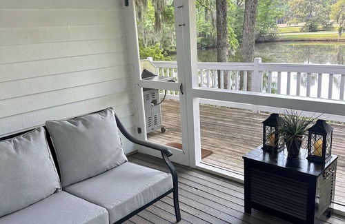 Okatie Villa | Bright 3 Bdrm -2 bath Coastal Villa on Exclusive Callawassi Island-Golf Included