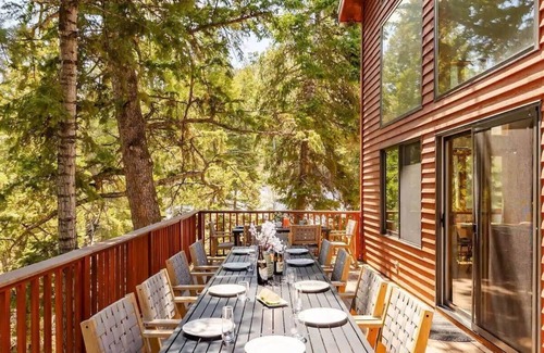 Summit Park House | Bright A-Frame | FirePit + Mtn Views + Hot Tub