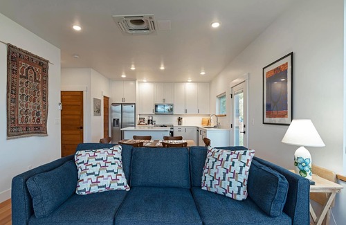 Rose Park House | Bright, airy, contemporary home located in central Missoula with mountain views