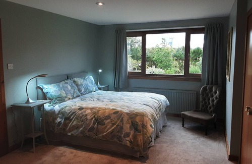 Elgin House | Bright, airy first floor apartment with balcony in rural location